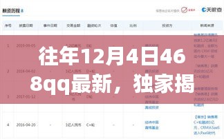 独家揭秘，往年12月4日468qq最新动态揭秘，错过即遗憾！