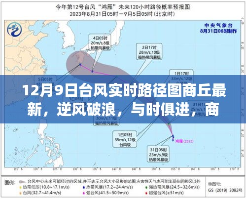 台风来袭下的商丘，逆风破浪，台风中的学习与成长之路实时路径图发布