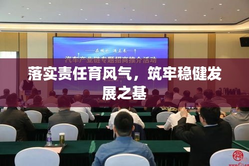 落实责任育风气，筑牢稳健发展之基