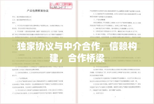 独家协议与中介合作，信赖构建，合作桥梁